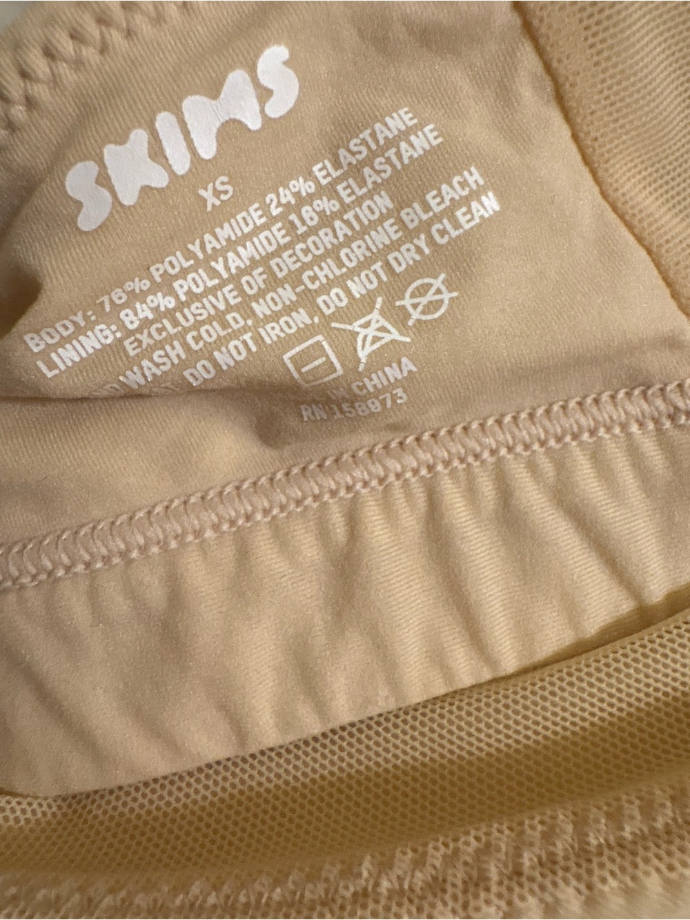 SKIMS Fits Everybody Crossover Bralette- Size XS - Picture 6 of 6